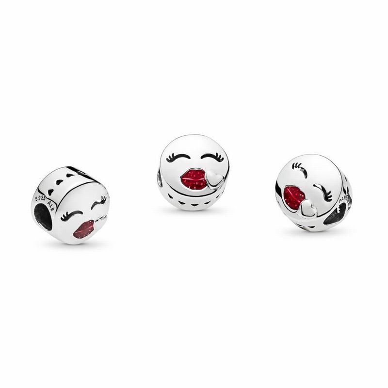 Pandora Kiss Charm NZ, Sterling Silver (267531-OLK)